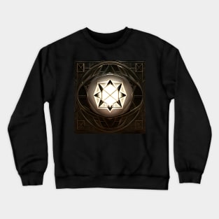 Hexagram Gold Crewneck Sweatshirt